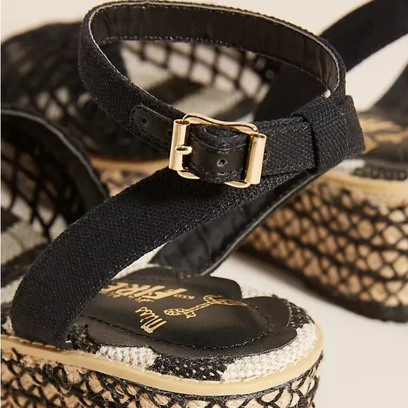 NIB MISS L FIRE **RED** Espadrille sandals - Picture 6 of 6